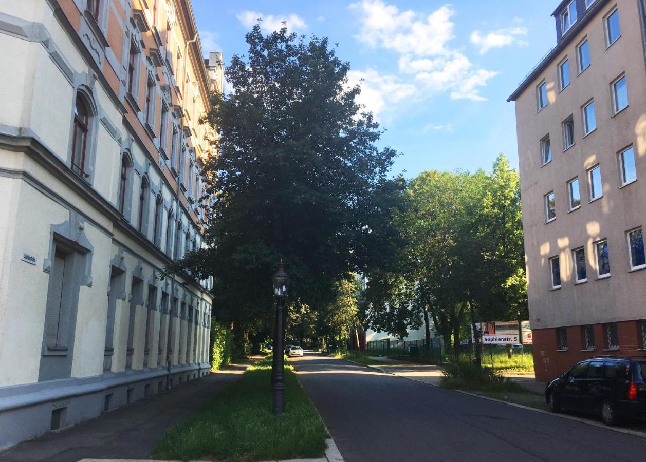 Apartment Clara Chemnitz Exterior foto